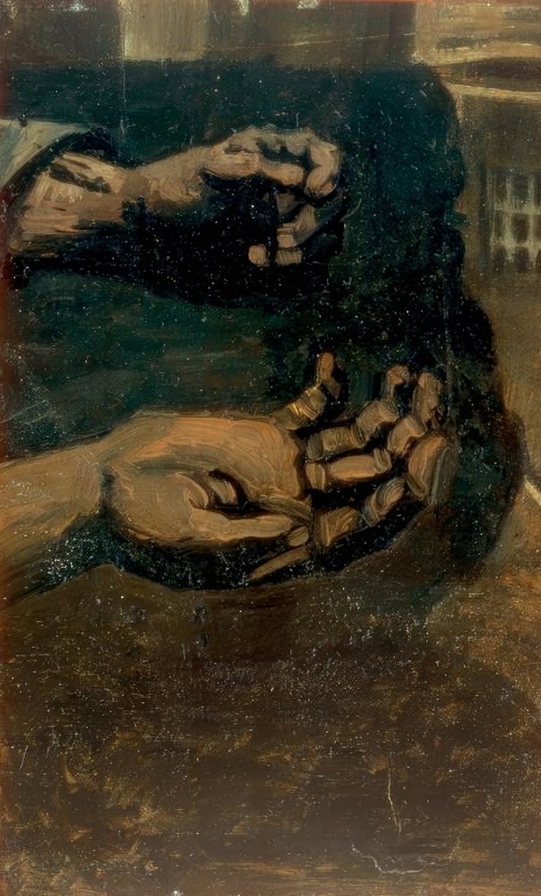 Van gogh hands of the peasants online